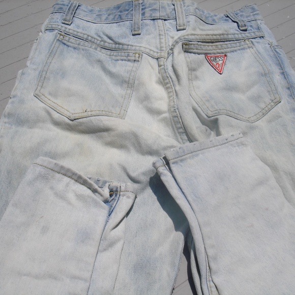 Vintage Guess Jeans Skinny 1980s denim Mom jeans Boho VTG - Picture 4 of 16
